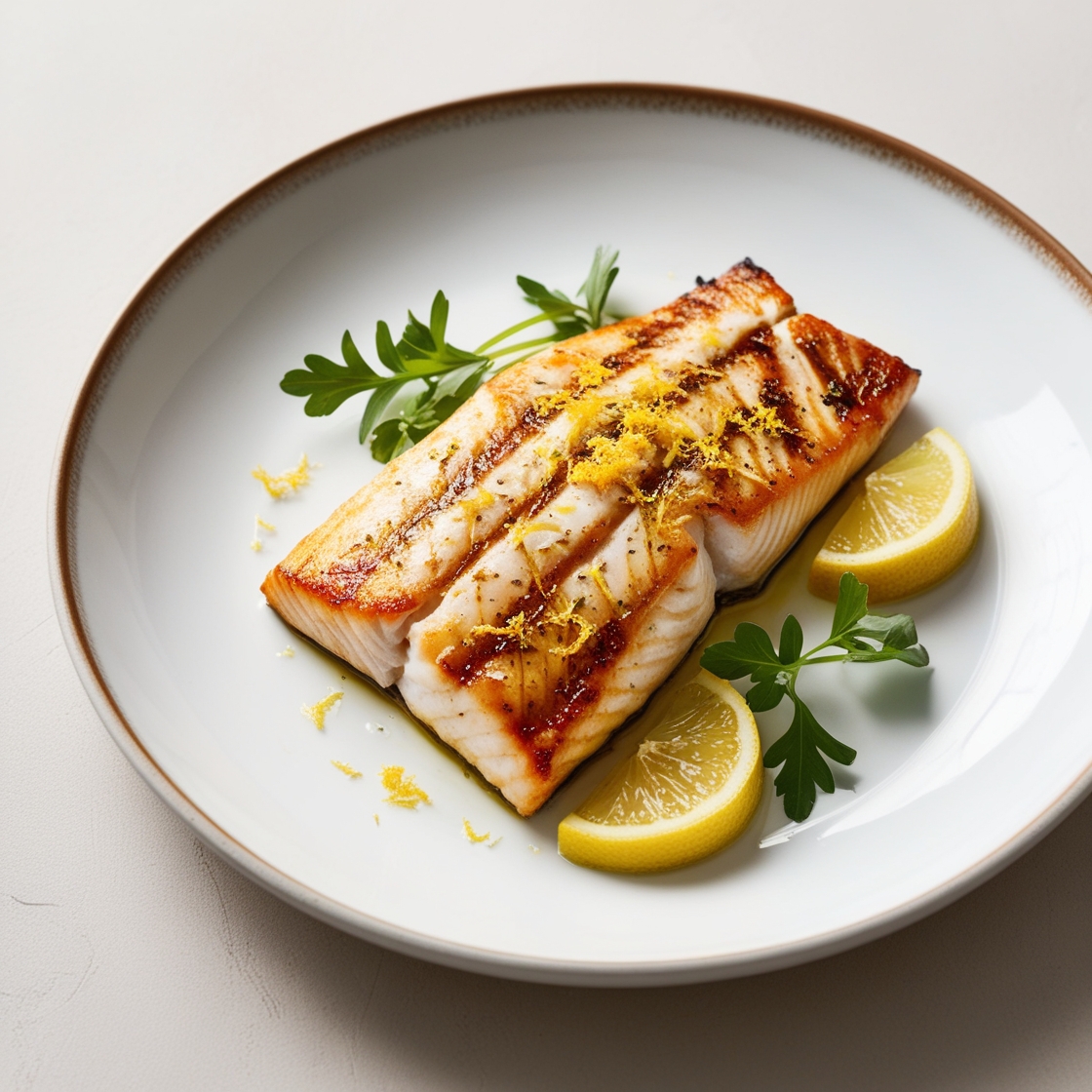 Lemon Herb Grilled Fish