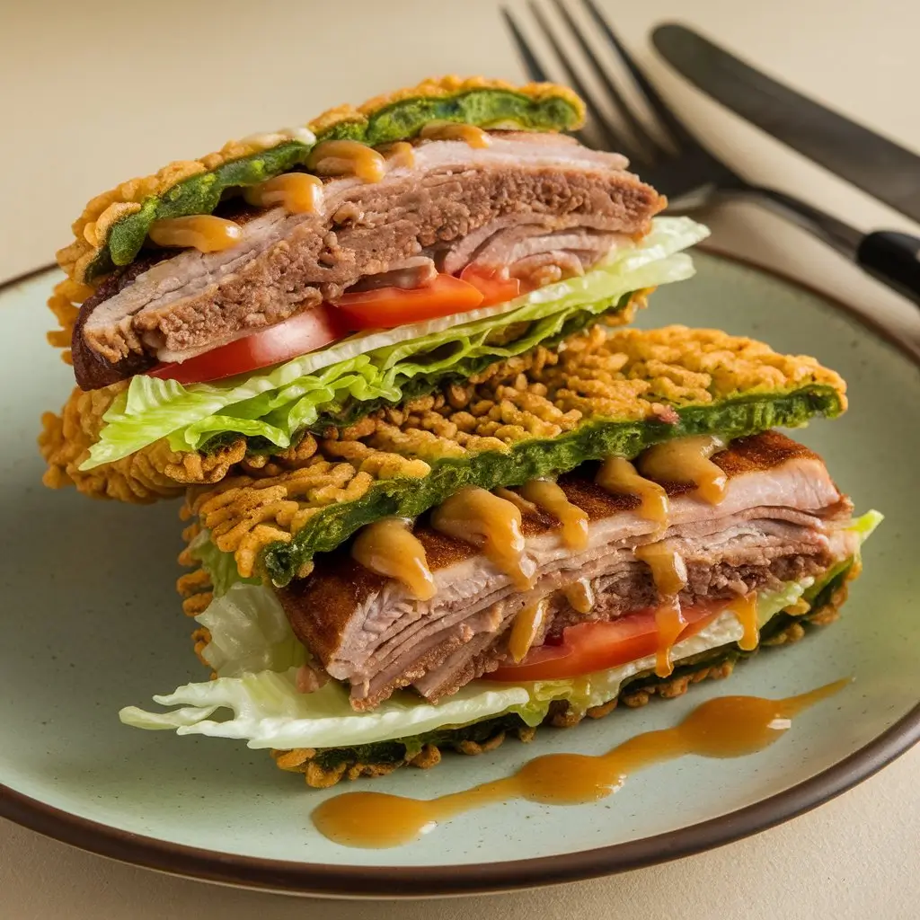 Jibarito Sandwich