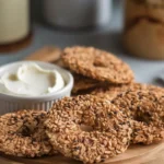 Low Carb High-Fiber Bagel Chips